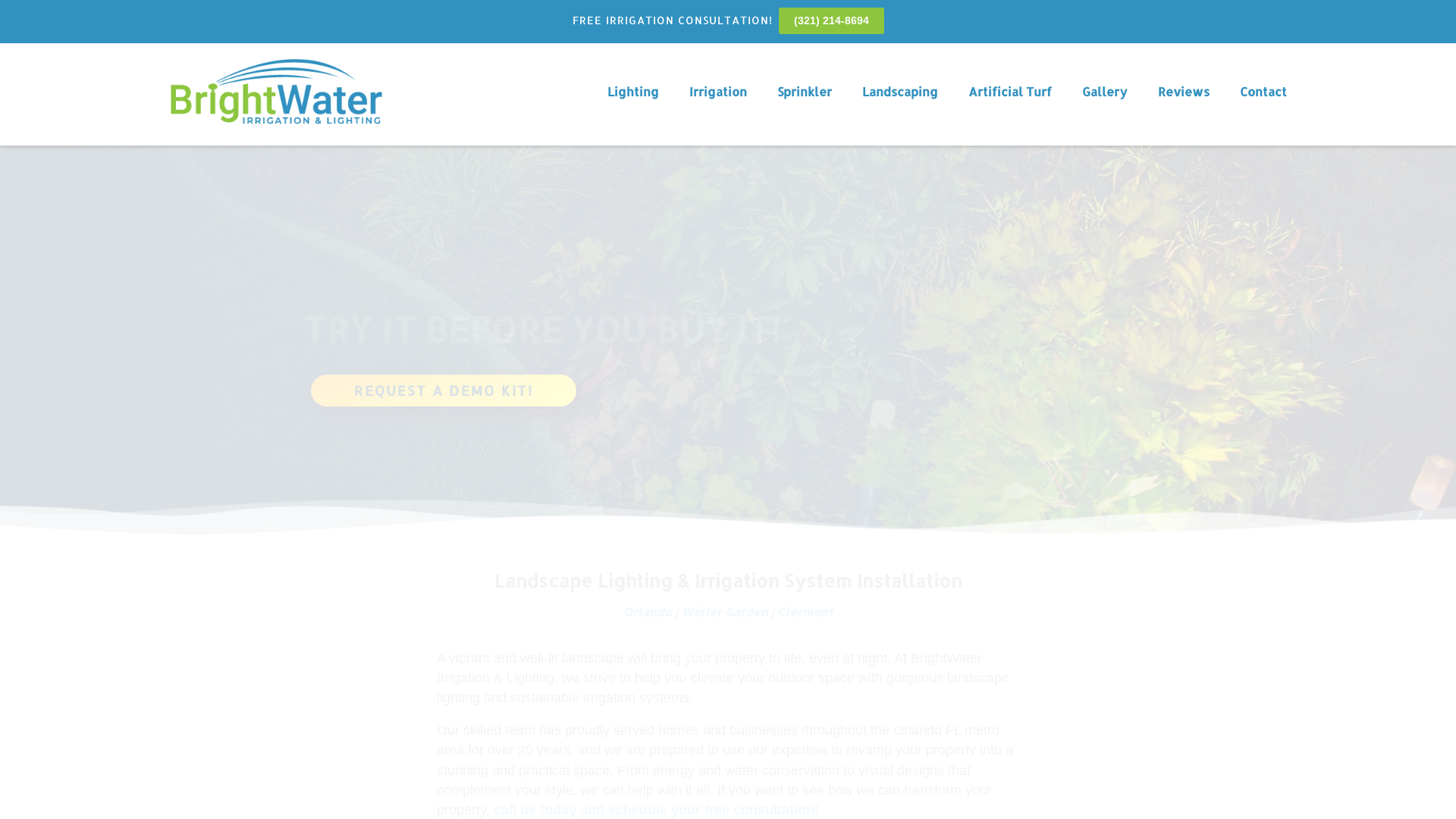 BrightWater Irrigation and Lighting