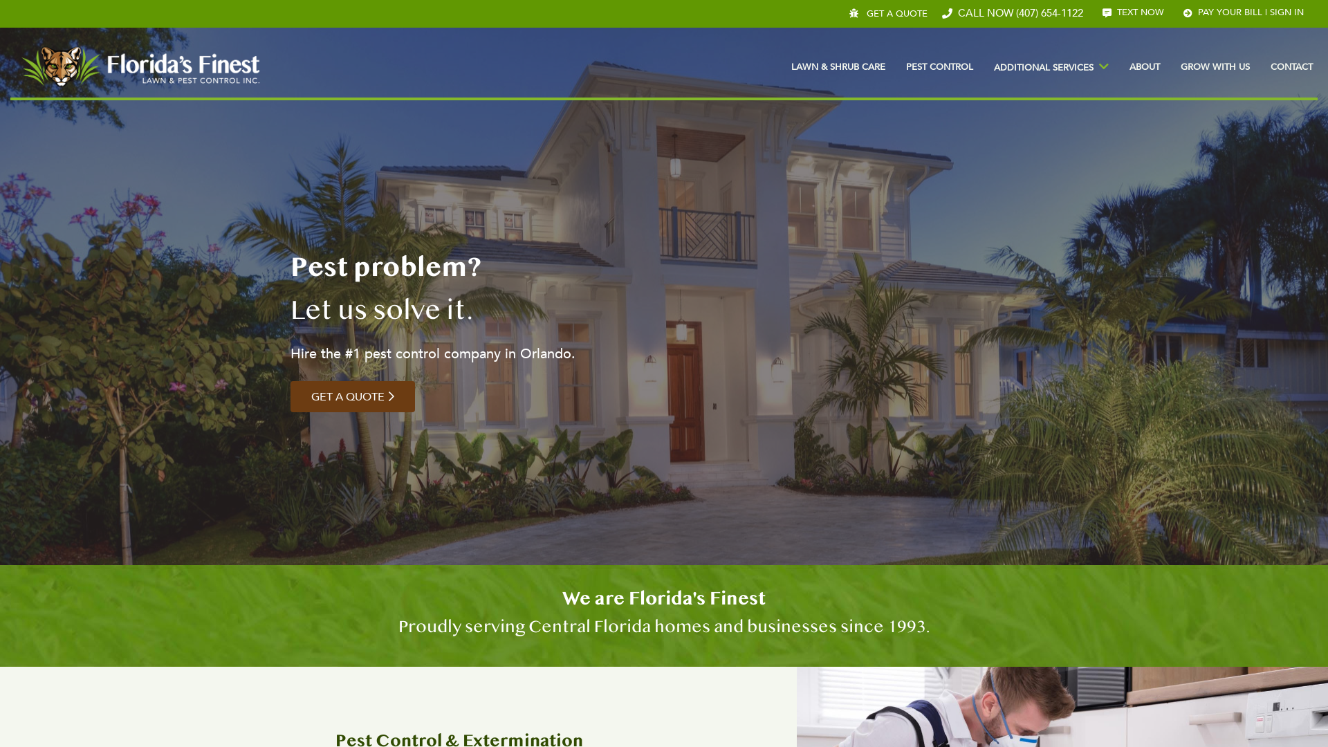 Florida's Finest Lawn & Pest Control, Inc